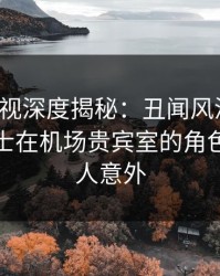 香蕉影视深度揭秘：丑闻风波背后，业内人士在机场贵宾室的角色异常令人意外